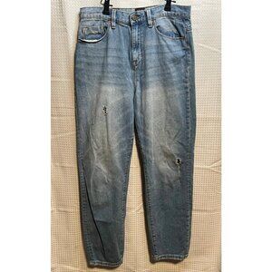 BDG Urban Outfitters jeans womens 29 x 29  mom high rise distressed blue